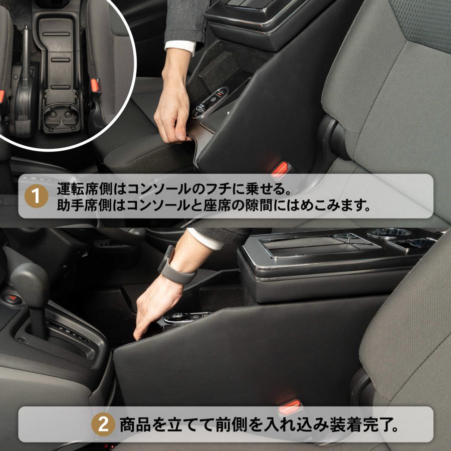 バネットNV200 LED コンソール ボックス 通常タイプ 車 収納 USB