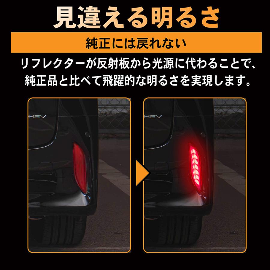 アルファード 40系 LED リフレクター ランプ 加工不要 アルファード 40系 LED リフレクター ランプ 加工不要