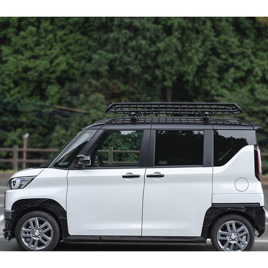 【K】 デリカミニ ルーフキャリア ルーフラック 新型 ラック 外装 軽量