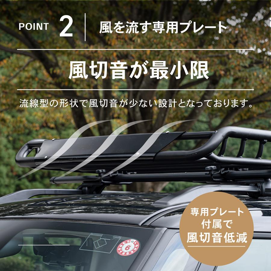 デリカミニ ルーフキャリア ルーフラック 新型 ラック 外装 軽量
