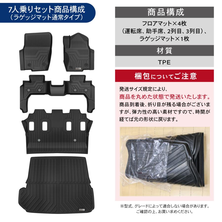 ランドクルーザー 250系 フロアマット セット ラゲッジ マットランクル