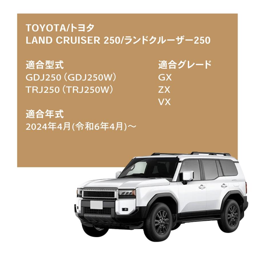 ランドクルーザー 250 ランクル ベース キャリア 新型 ラック 外装
