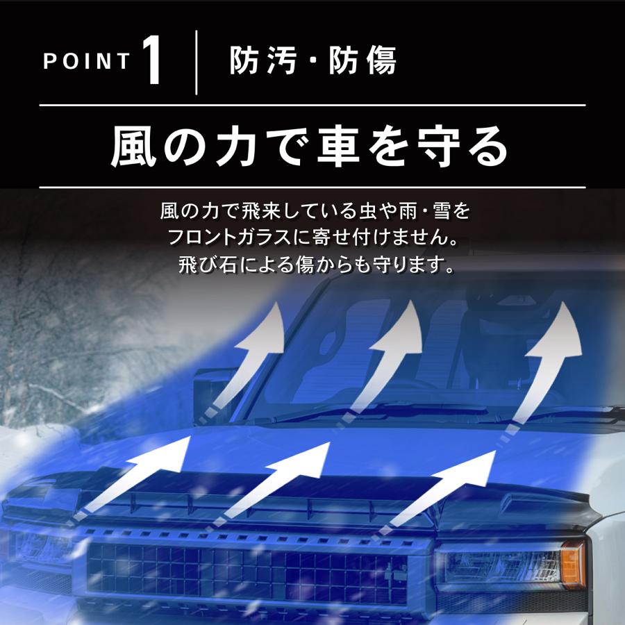 ランドクルーザー 250系 ランクル バグ ガード 新型 外装 軽量