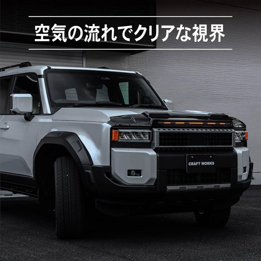 ランドクルーザー 250系 バグ ガード LEDあり GDJ TRJ GX ZX VX ランドクルーザー 250系 バグ ガード LEDあり GDJ TRJ GX ZX VX