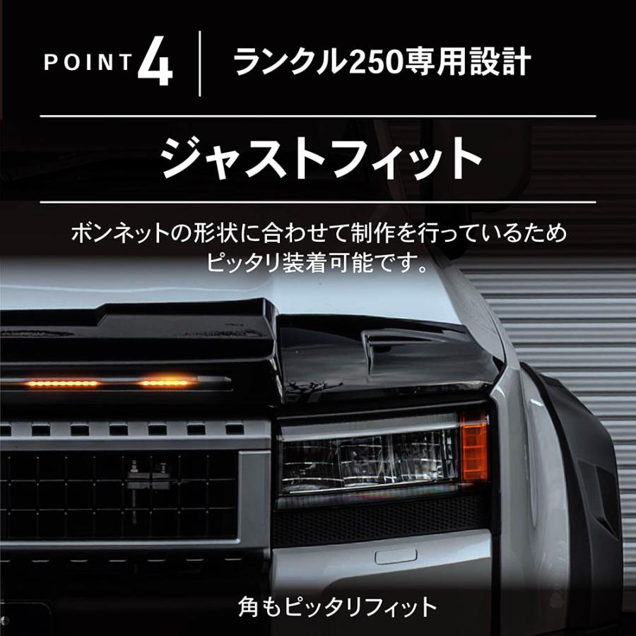 ランドクルーザー 250系 バグ ガード LEDあり GDJ TRJ GX ZX VX ランドクルーザー 250系 バグ ガード LEDあり GDJ TRJ GX ZX VX