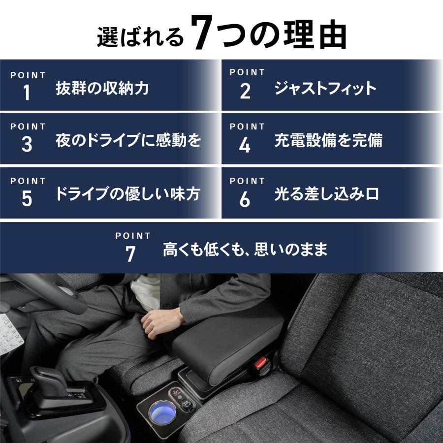シエンタ コンソールボックス 10系 170系 15系 ブラック 通常
