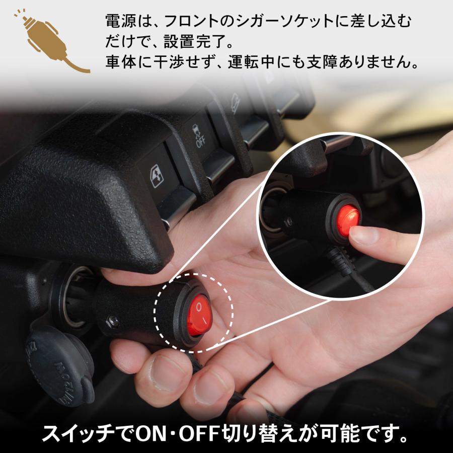 k.です ジムニーノマド(5ドア)対応 ジムニー アームレスト 充電機能付き