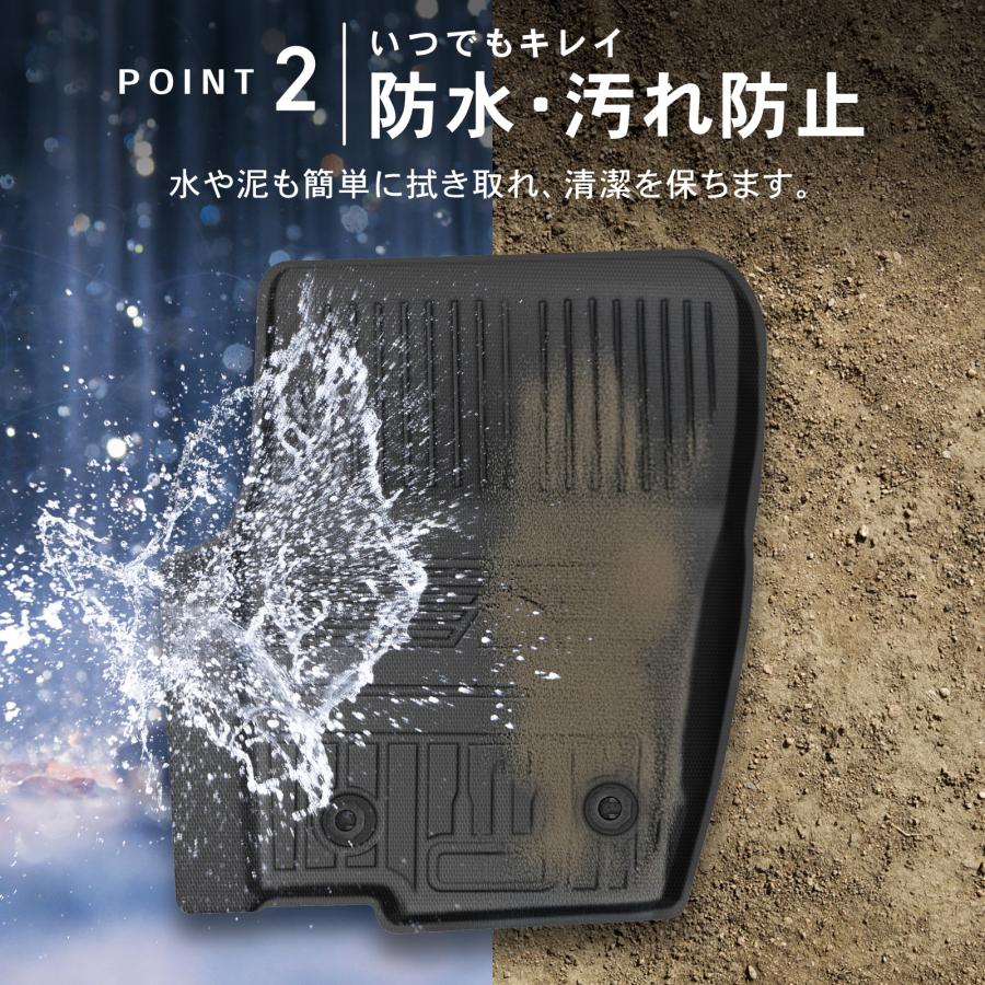 ジムニー スズキ ノマド 5ドア JC74W FC 3D 分割 ラゲッジマット