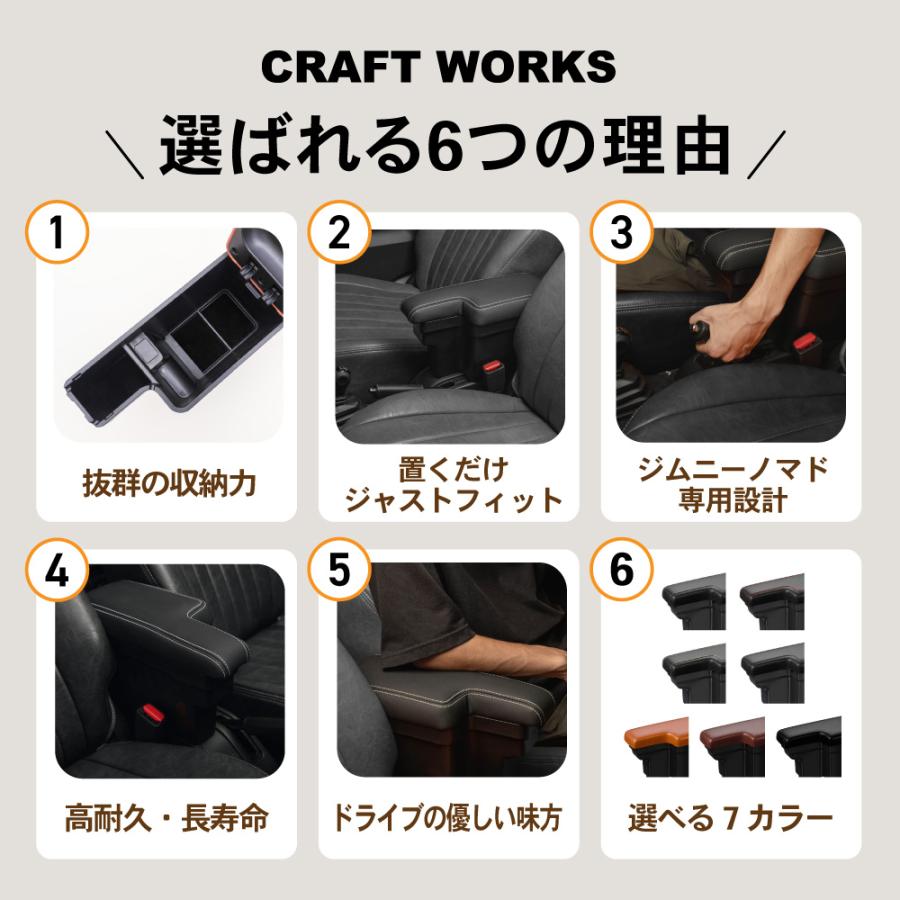 ジムニー [意匠権出願中] ジムニーノマド アームレスト コンソール