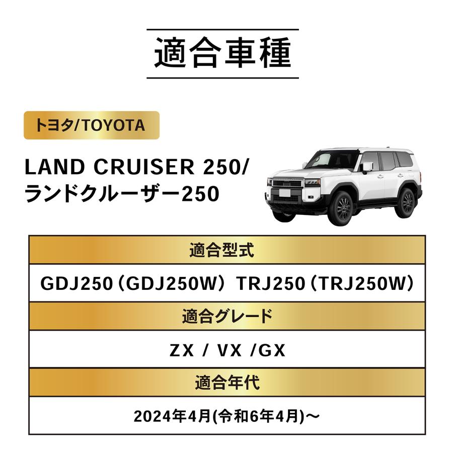 ランドクルーザー ランドクルーザー250 インナーラック サイド