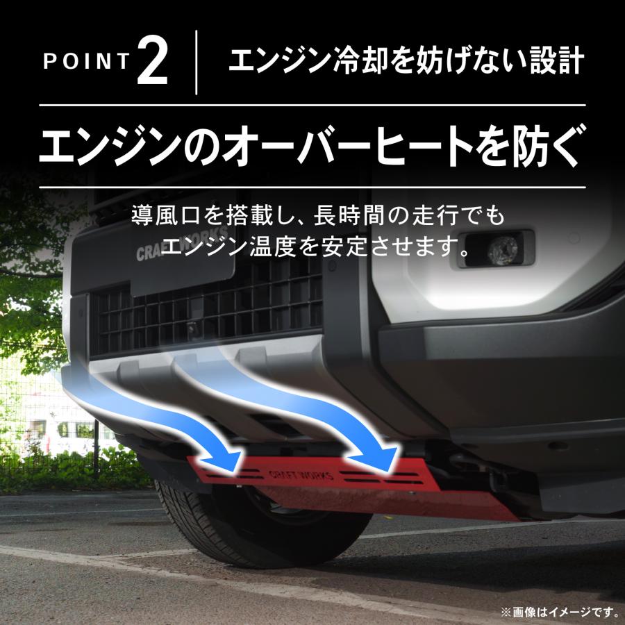 ランドクルーザー 250 スキッドプレート プロテクター ランクル250