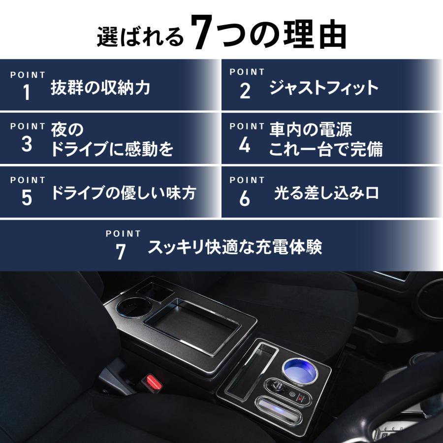 デリカ D5 専用 コンソールボックス センター コンソール ボックス