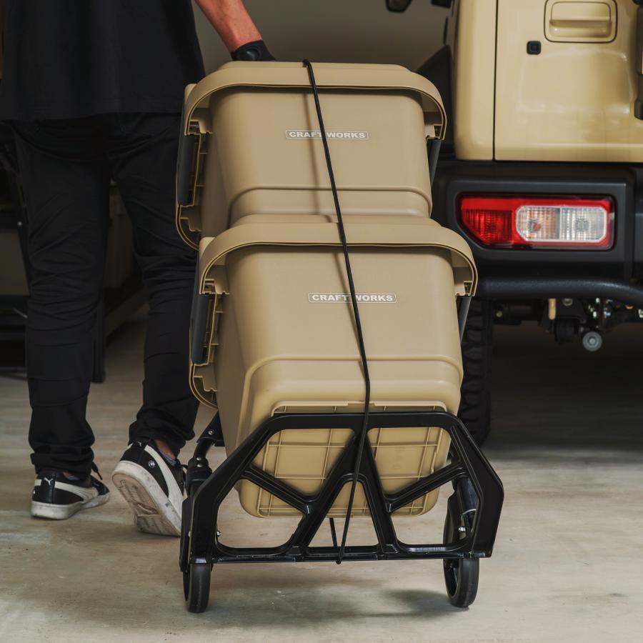 ハンドトラック キャリーカート 台車 耐荷重80kg Mサイズ 折り畳み