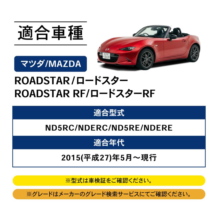ロードスター ND系 トランクマット ロードスターRF ND マット 収納