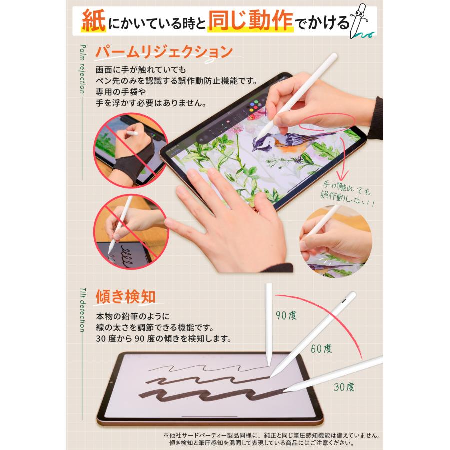 タッチペン iPad ペンシル スタイラスペン スラスラかける君 タッチペン iPad ペンシル スタイラスペン スラスラかける君