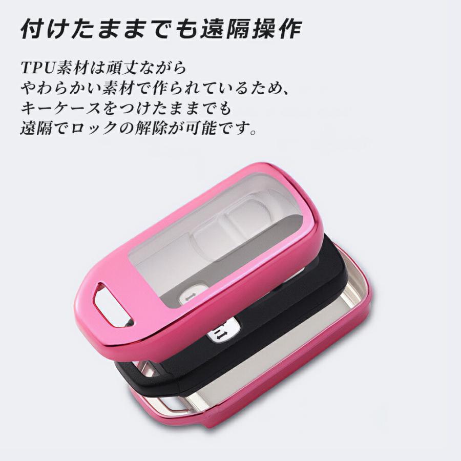 ケース•キーケース ホンダ キーケース キーカバー NBOX N-BOX Nボックス JF1 JF2