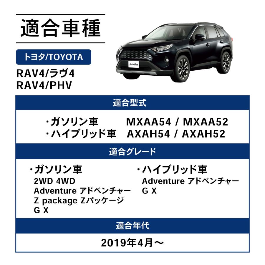 RAV4 防水 防汚 ラゲッジマット 50系 トランクマット 3D 防水 防汚