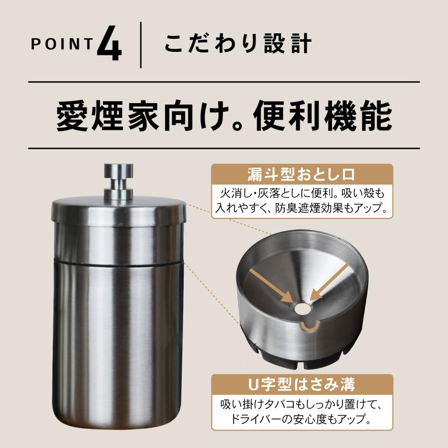 灰皿 車 ステンレス 車載 車内 アッシュトレイ 車用 フタ付 蓋 灰皿 車 ステンレス 車載 車内 アッシュトレイ 車用 フタ付 蓋