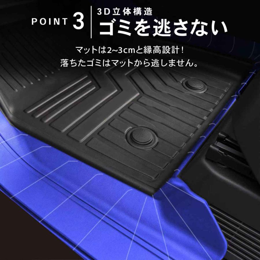 カローラ カローラクロス ラゲッジマット トランクマット ラバーマット