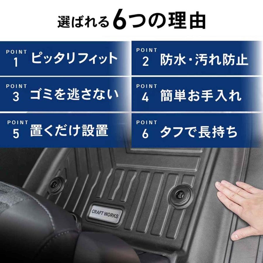 カローラ カローラクロス ラゲッジマット トランクマット ラバーマット