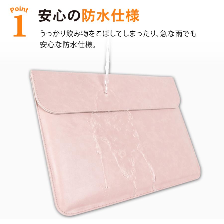 【MacBook対応】新品•未開封！防水レザーPCケース 15~16インチ UPDATE｜No.02_Leather MacBook Case【15,16インチ】 | drip公式