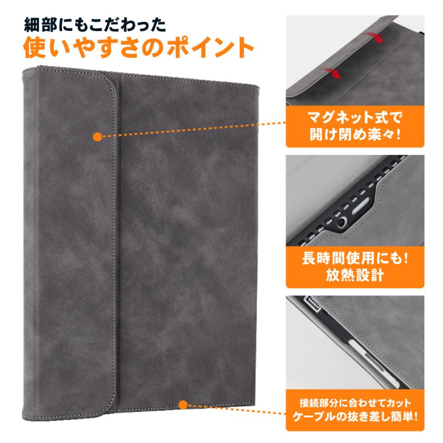 サーフェスケース surface go go2 pro pro4 pro5 pro6 pro7タッチペン
