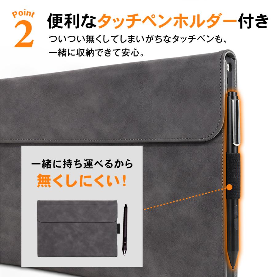 サーフェスケース surface go go2 pro pro4 pro5 pro6 pro7タッチペン