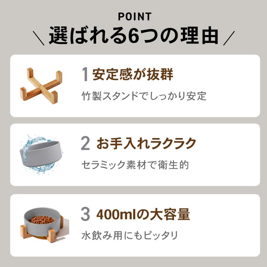犬 猫 食器 餌入れ フードボウル 食器台 スタンド付き 水飲み器 餌皿