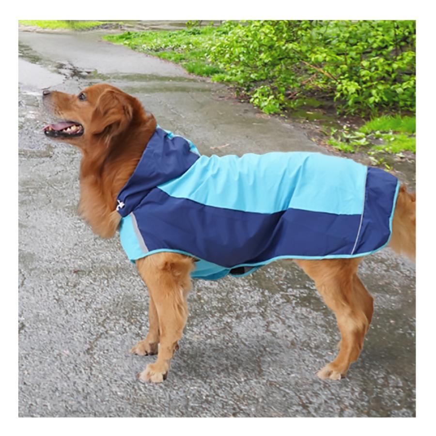 フレンチブル 犬 レインコート 中型犬 大型犬 レインウェア カッパ 雨具 撥水