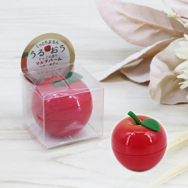 りんご ダイカットマルチバーム ヘア ボディ 1個 りんごの香り リンゴ