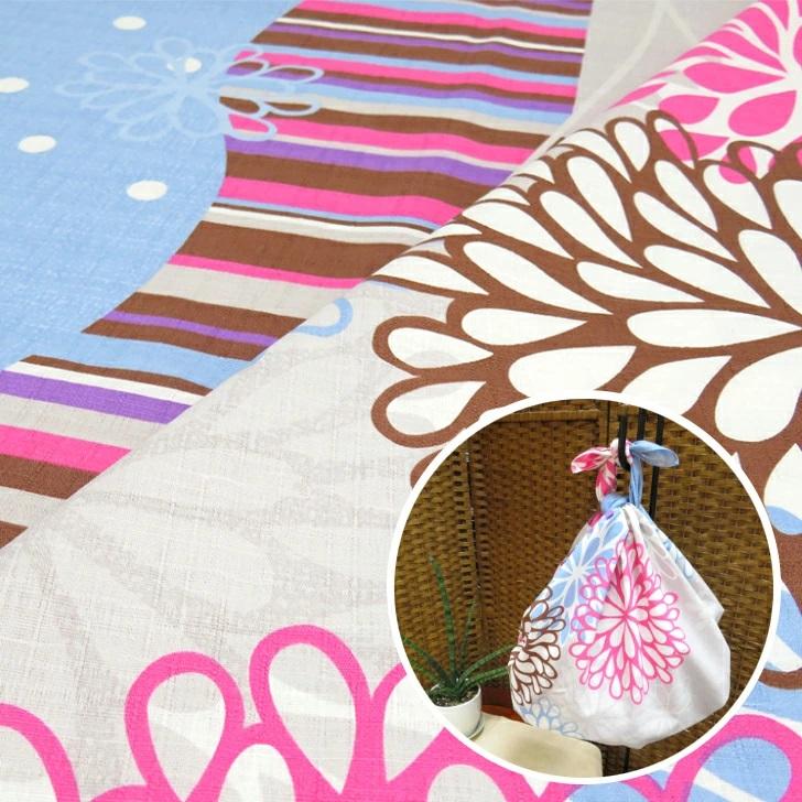 ふろしき105cm 大判風呂敷ココクロス coco cloth 花柄 綿100％ サブ