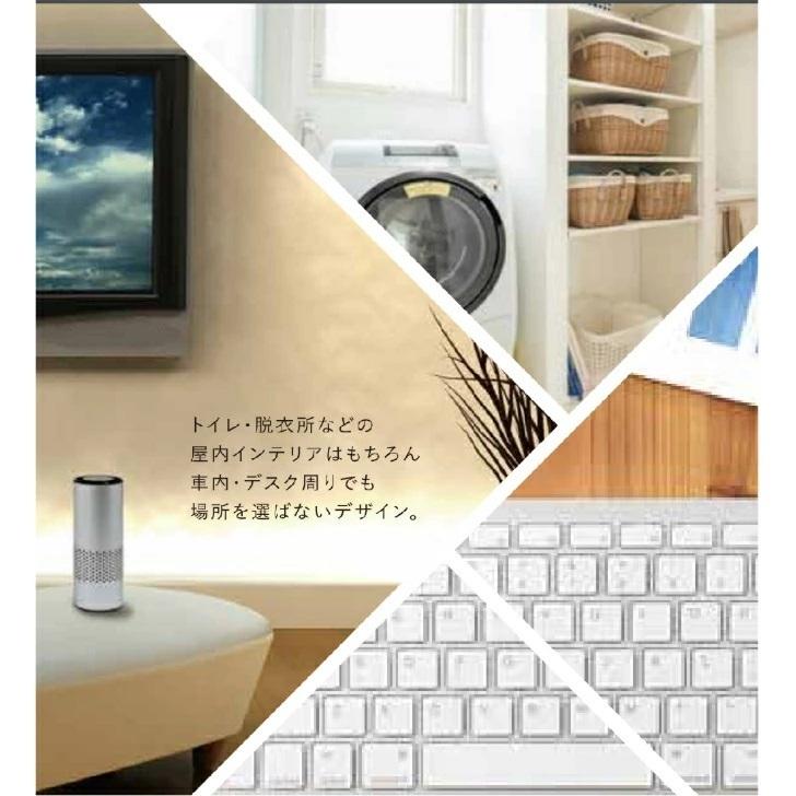 【新品】スペースくりんLOOP 楽天市場】スペースくりんLOOP シルバー オゾン発生器