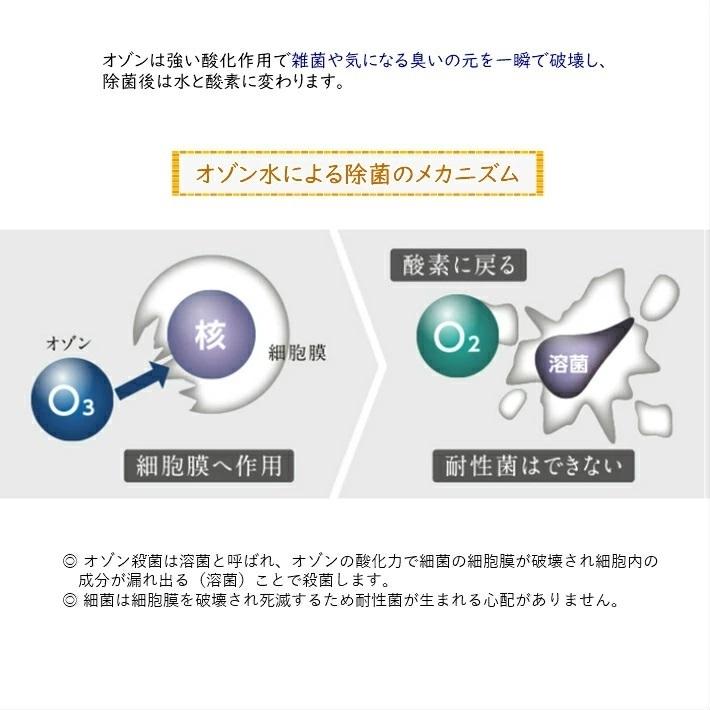 フジ医療器 オゾン水生成器 トレビ・クリアゼロ FWO-3 除菌 消臭 ミストスプレー トレビ クリアゼロ オゾン水 自然由来 オゾン爆買の画像