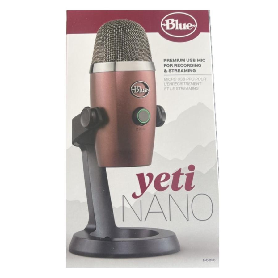 Blue Yeti Nano 高品質USBコンデンサーマイク（シャドーグレー