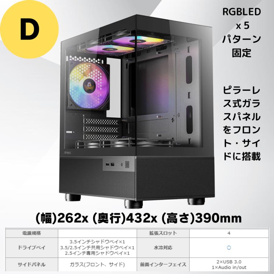 ミニタワーPC ITX PC i7 GTX1660super WiFI・Bluetooth