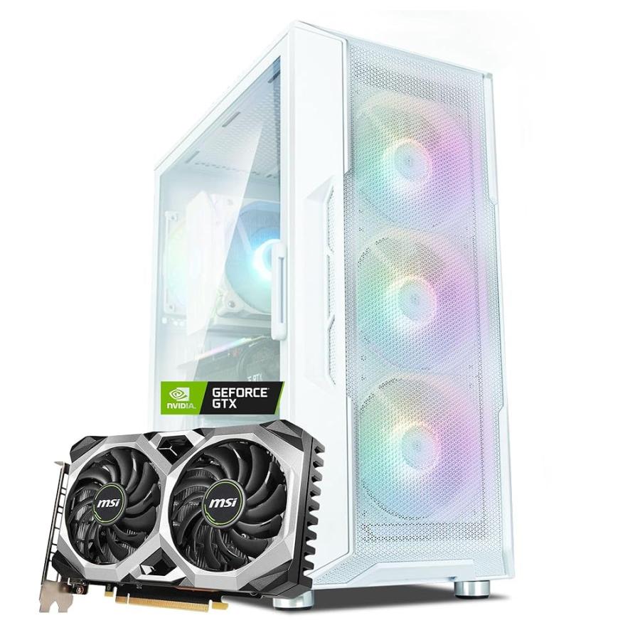 ゲーミングPC Ryzen5 4500 GTX1660super ドスパラ製