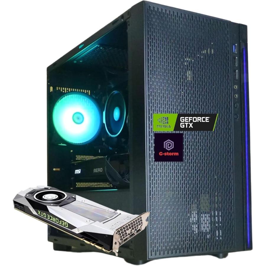 整備済み品】 ゲーミングPC デスクトップPC タワー型 G-StormRシリーズ 
