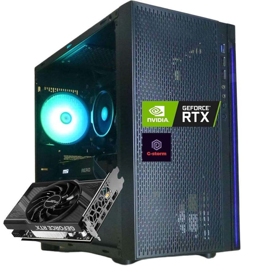 G-storm ジィストーム ゲーミングPC Ryzen 5 - GeForce RTX 16GBメモリ 