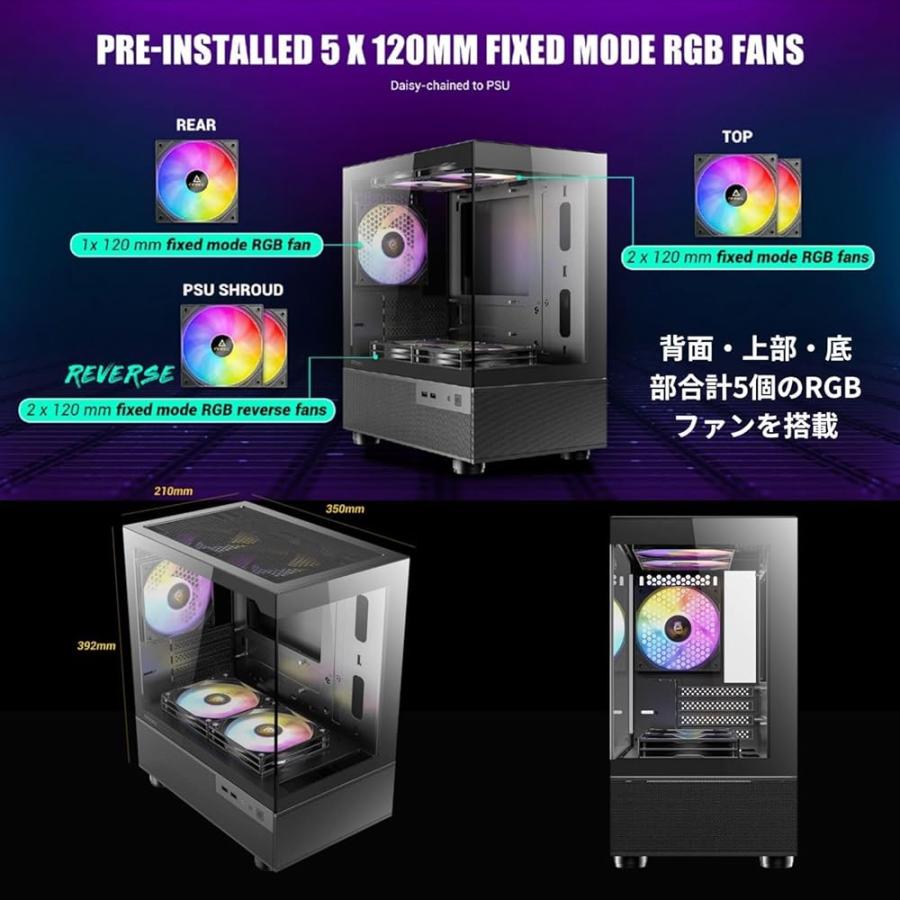 整備済み品】G-storm ジィストーム ゲーミングPC - Corei5 12世代