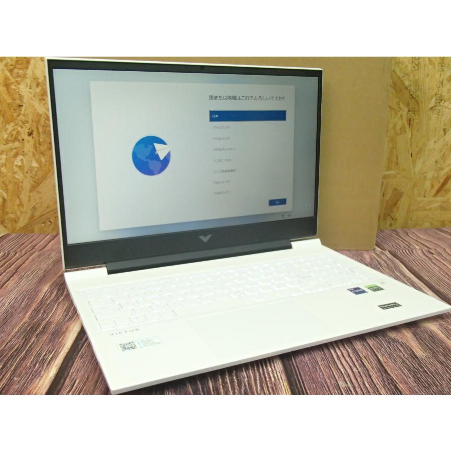 ゲーミングノートPC  RTX 3050 搭載 Victus by HP 16-d1033TX 展示美品 Core i7-12700H メモリ 16GB SSD 512GB 16.1型FHD | 日本HP | 10