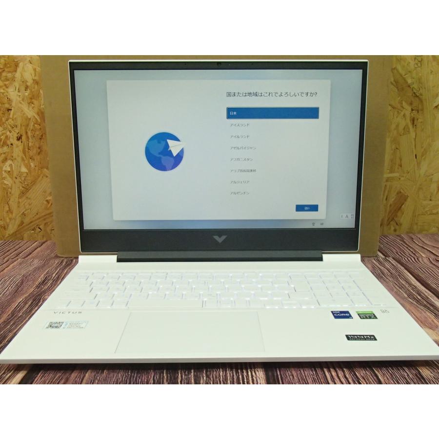 ゲーミングノートPC  RTX 3050 搭載 Victus by HP 16-d1033TX 展示美品 Core i7-12700H メモリ 16GB SSD 512GB 16.1型FHD | 日本HP | 05