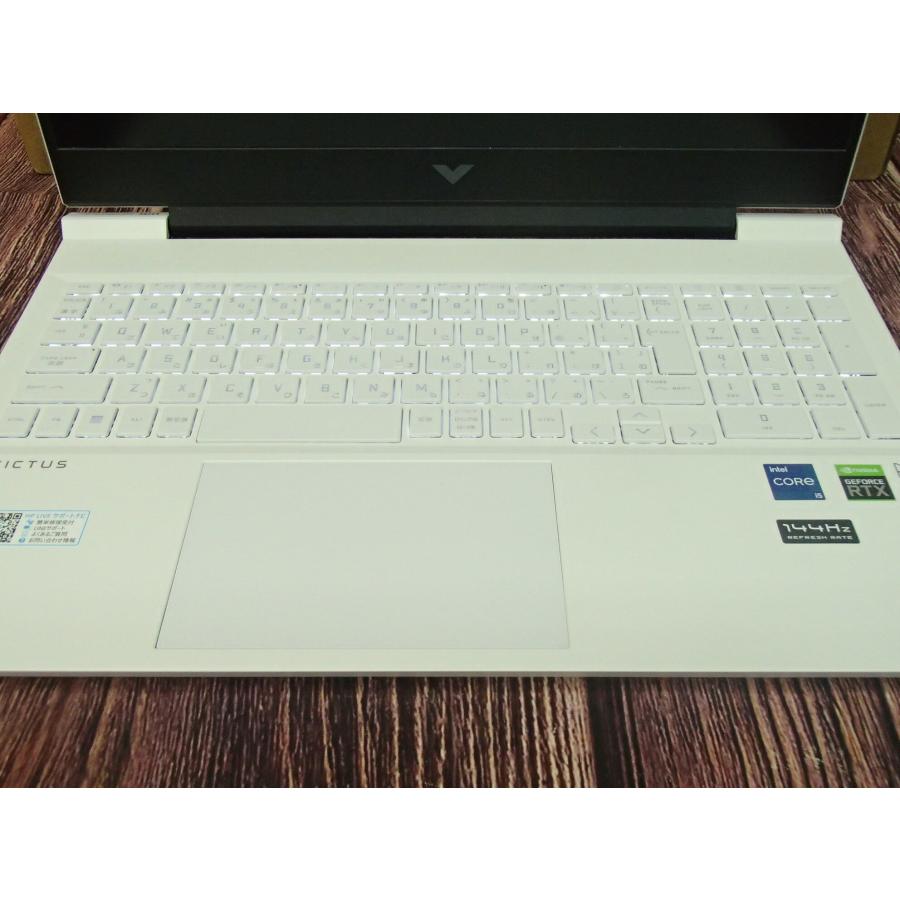 ゲーミングノートPC RTX 3050 搭載 Victus by HP 16-d0135TX 展示美品 Core i5-11400H メモリ 16GB SSD 512GB 16.1型FHD | 日本HP | 08