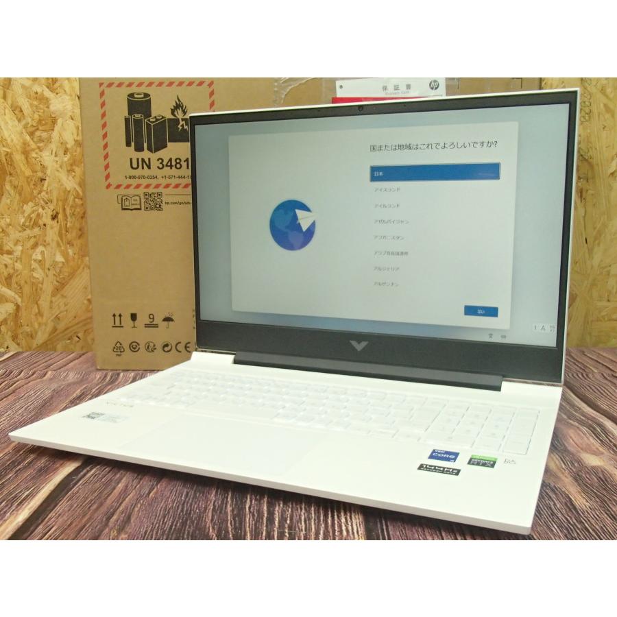 ゲーミングノートPC RTX 3050 搭載 Victus by HP 16-d0135TX 展示美品 Core i5-11400H メモリ 16GB SSD 512GB 16.1型FHD | 日本HP | 14