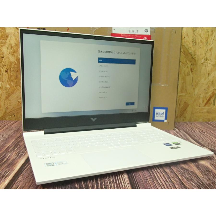 ゲーミングノートPC RTX 3050 搭載 Victus by HP 16-d0135TX 展示美品 Core i5-11400H メモリ 16GB SSD 512GB 16.1型FHD | 日本HP | 05