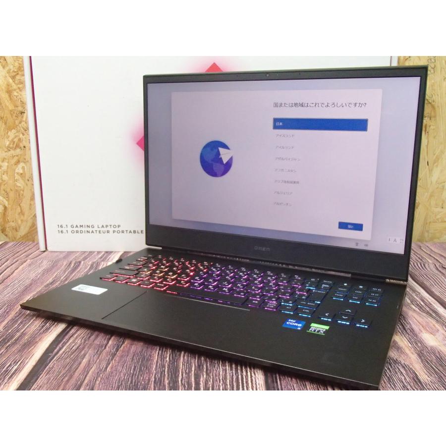 ゲーミングノートPC RTX 3060 搭載 OMEN by HP 16-b0150TX 展示美品 Core i5-11400H メモリ8GB SSD512GB 16.1型FHD | OMEN | 06