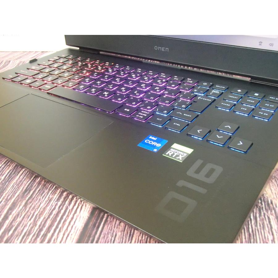ゲーミングノートPC RTX 3060 搭載 OMEN by HP 16-b0150TX 展示美品 Core i5-11400H メモリ8GB SSD512GB 16.1型FHD | OMEN | 15