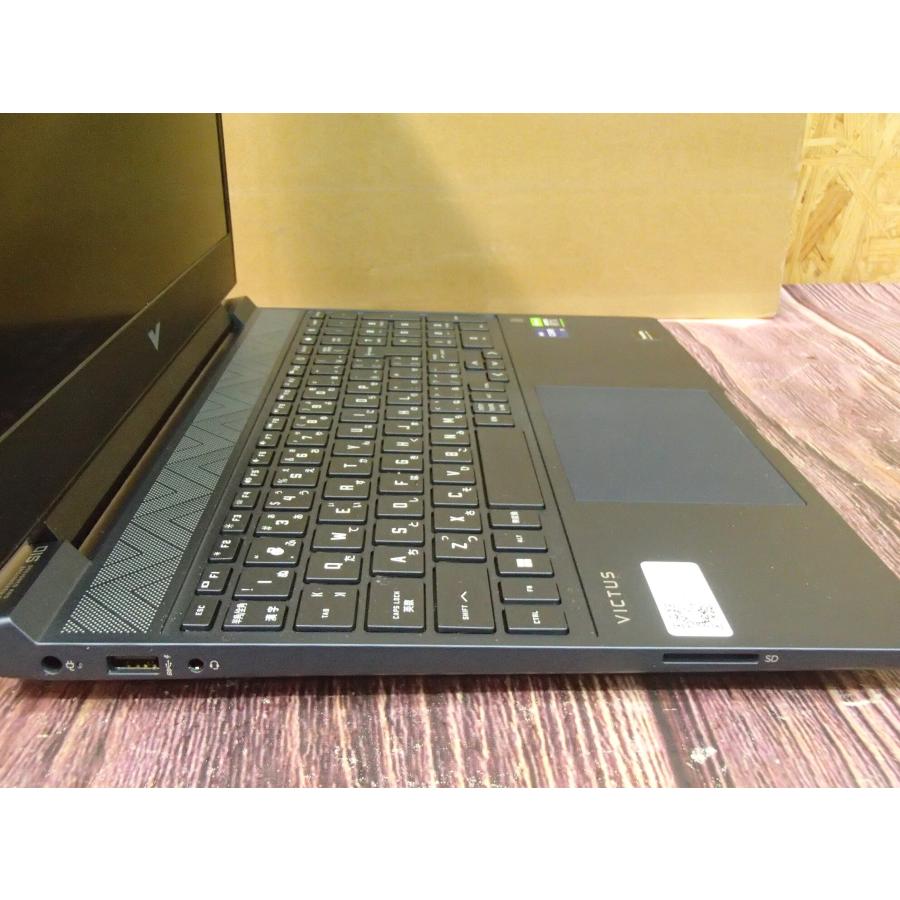 ゲーミングノートPC RTX 3050 Ti HP Victus 15-fa0001TX 展示美品 Core i7-12650H メモリ16GB SSD512GB 15.6型FHD 144Hz | VICTUS（日本HP） | 08