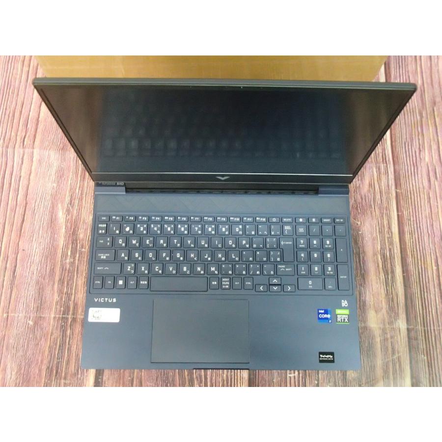 ゲーミングノートPC RTX 3050 Ti HP Victus 15-fa0001TX 展示美品 Core i7-12650H メモリ16GB SSD512GB 15.6型FHD 144Hz | VICTUS（日本HP） | 10