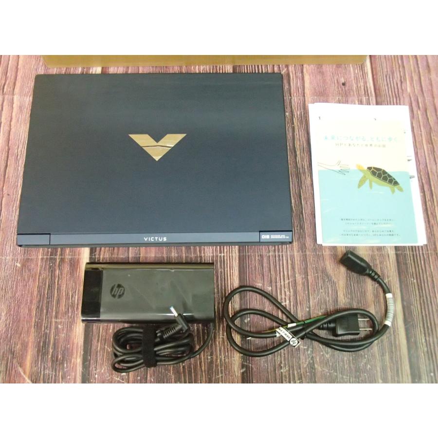ゲーミングノートPC RTX 3050 Ti HP Victus 15-fa0001TX 展示美品 Core i7-12650H メモリ16GB SSD512GB 15.6型FHD 144Hz | VICTUS（日本HP） | 09