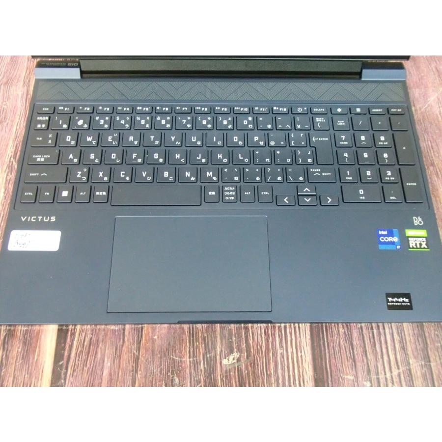 ゲーミングノートPC RTX 3050 Ti HP Victus 15-fa0001TX 展示美品 Core i7-12650H メモリ16GB SSD512GB 15.6型FHD 144Hz | VICTUS（日本HP） | 12